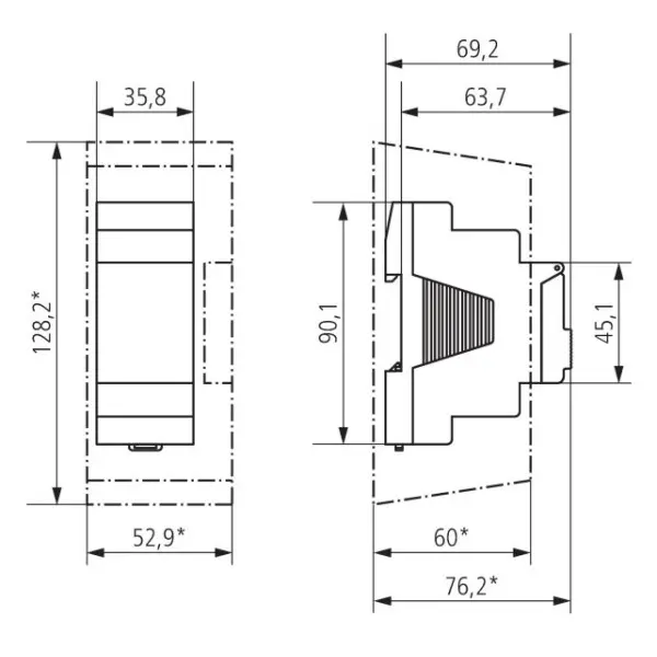 Цифровий таймер Theben SIMPLEXA 602 top із запасом ходу 3 роки 56 елементів пам'яті - фото №1