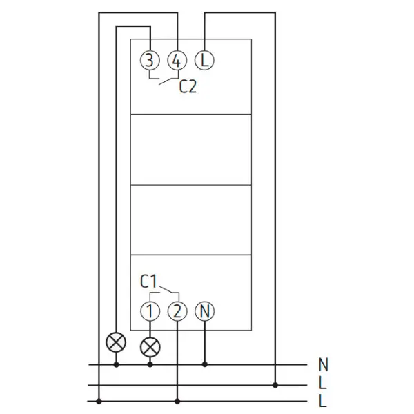 Цифровий таймер Theben SIMPLEXA 602 top із запасом ходу 3 роки 56 елементів пам'яті - фото №2