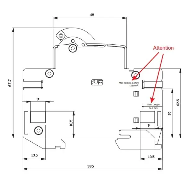 Автоматический выключатель ETIMAT 6 2p С 63А - фото №5 Автоматический выключатель ETIMAT 6 2p С 63А - фото №5