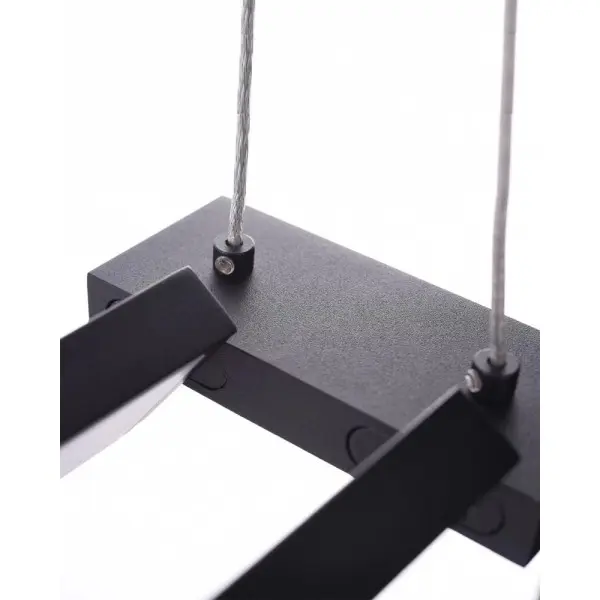 Подвесной светильник, люстра Azzardo AZ5428 Flash LED 2x70W 4000K 5600Lm IP20 черный - фото №3
