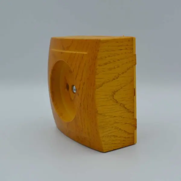 Розетка Nilson Themis дуб 1-на без заземлення ( 26251015 ) - фото №2