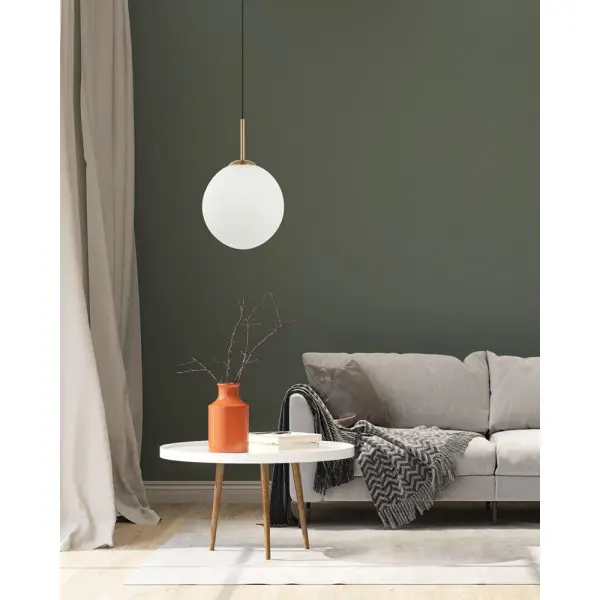 Подвесной светильник, люстра Italux PND-5578-1L-BRO Deore E27 1x40W IP20 бронзовый - фото №1