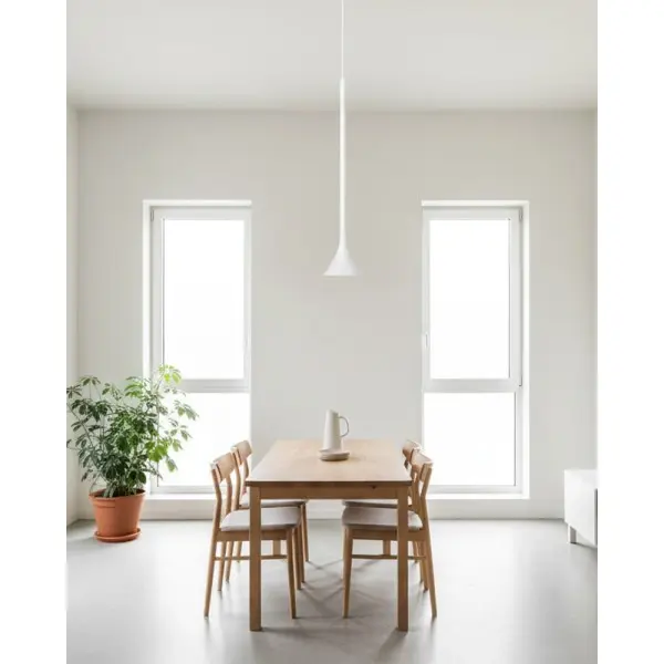 Підвісний світильник, люстра Kloodi PE-KATYA308 5W 3K 24D WH LED 1x5W 3000К IP20 - фото №1