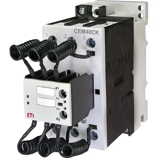 Контактор ETI 004643822 CEM CK 40.01N (40 кВАр 400-440V) Контактор ETI 004643822 CEM CK 40.01N (40 кВАр 400-440V)