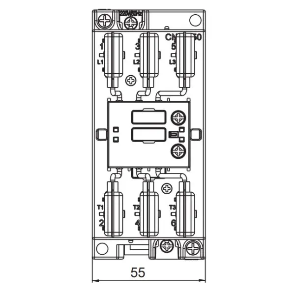 Контактор ETI 004643822 CEM CK 40.01N (40 кВАр 400-440V) - фото №2 Контактор ETI 004643822 CEM CK 40.01N (40 кВАр 400-440V) - фото №2