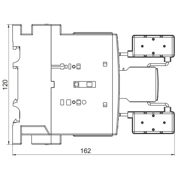 Контактор ETI 004643822 CEM CK 40.01N (40 кВАр 400-440V) - фото №3 Контактор ETI 004643822 CEM CK 40.01N (40 кВАр 400-440V) - фото №3