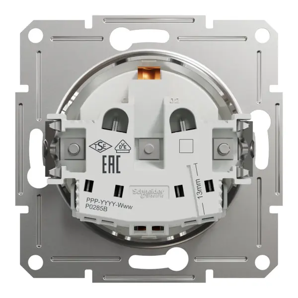 Розетка с заземлением Schneider Electric Asfora без рамки белая (EPH2970121) - фото №1 Розетка с заземлением Schneider Electric Asfora без рамки белая (EPH2970121) - фото №1