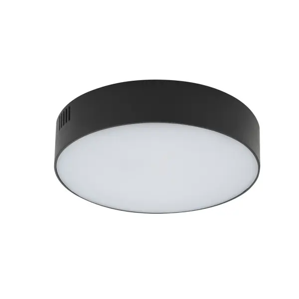 Світильник стельовий Nowodvorski 10407 Lid Round LED 1x25W 3000K 1600Lm IP20 чорний Світильник стельовий Nowodvorski 10407 Lid Round LED 1x25W 3000K 1600Lm IP20 чорний