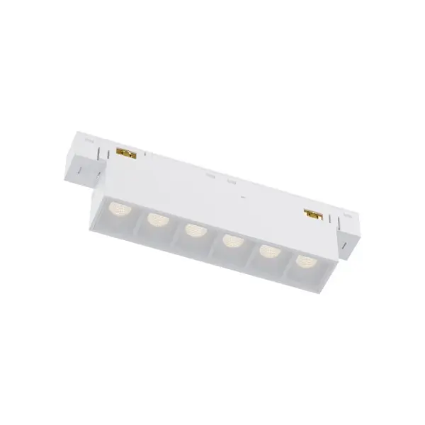 Магнитный трековый светильник Kloodi KDMG-LINE112 DL 6W 4K WH LED 480Lm IP20 белый - фото №1 Магнитный трековый светильник Kloodi KDMG-LINE112 DL 6W 4K WH LED 480Lm IP20 белый - фото №1