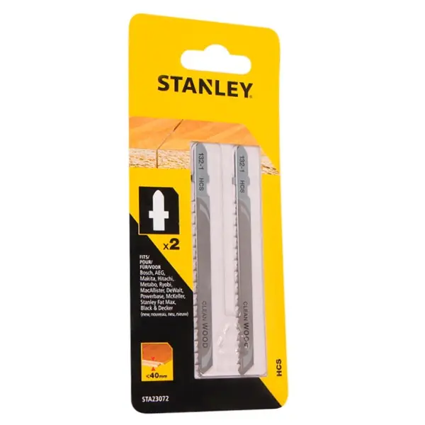 Полотно Stanley STA23072 100мм для продольного и поперечного реза твердой или мягкой древесины и ДСП