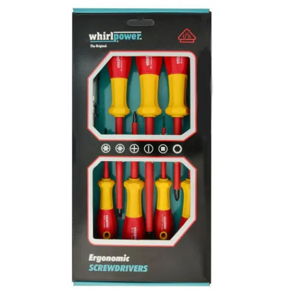 Набор диэлектрических отверток Whirlpower 8 шт