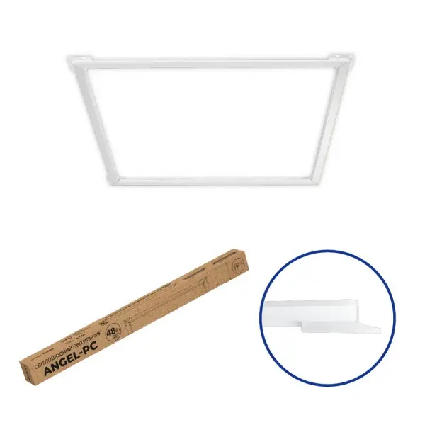Светильник LED панель ANGEL-PC 48W 60х60 5000К IP20 Violux ( 350052 )