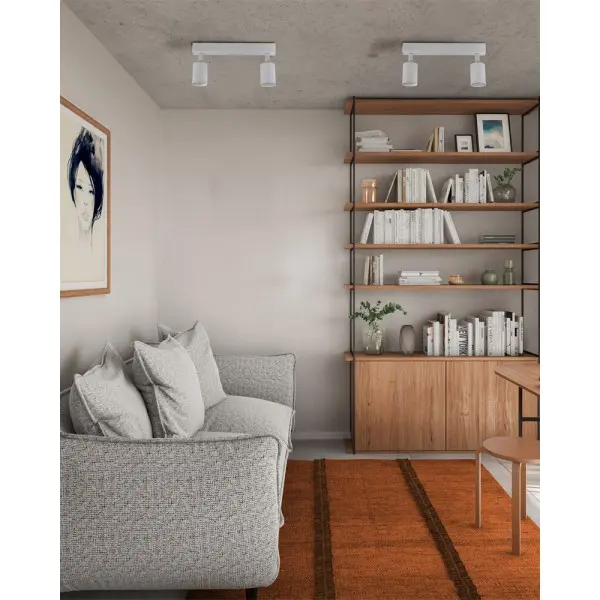 Светильник поворотный, спот TK Lighting 10787 Nex GU10 2x10W IP20 белый - фото №2 Светильник поворотный, спот TK Lighting 10787 Nex GU10 2x10W IP20 белый - фото №2