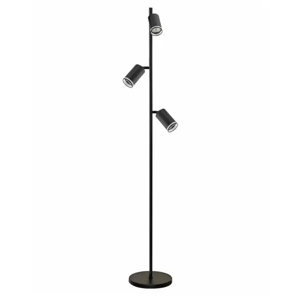 Торшер Goldlux 326560 Paris GU10 3x12W IP20 Чорний Торшер Goldlux 326560 Paris GU10 3x12W IP20 Чорний