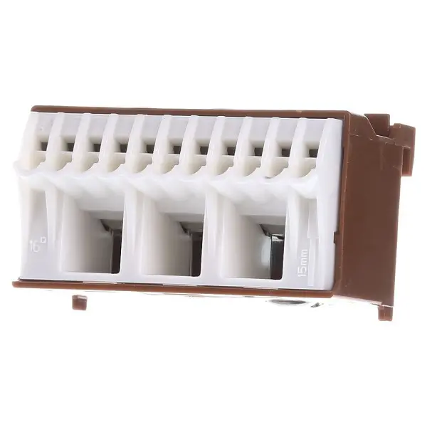 Блок фазних клем Hager KN14P 3x16мм2+11x4мм2 - фото №1