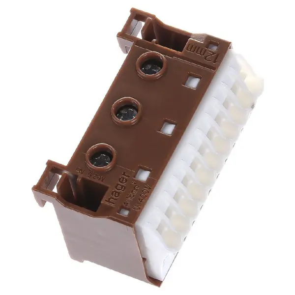 Блок фазних клем Hager KN14P 3x16мм2+11x4мм2 - фото №4