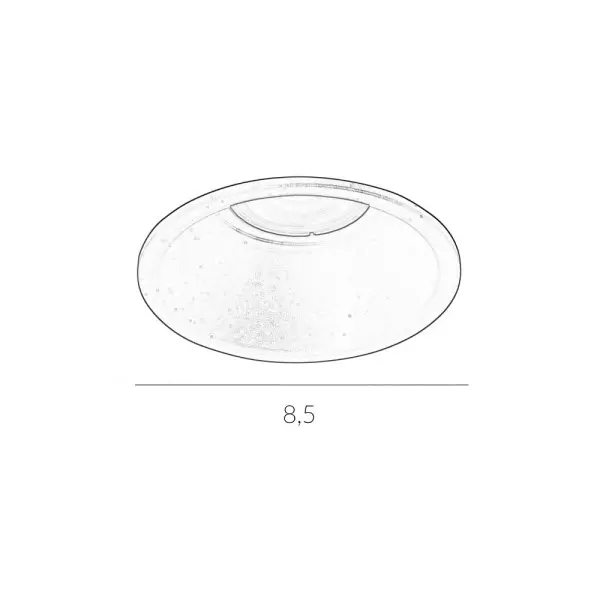 Точковий світильник Italux DL-60327C-WH Barto GU10 1x10W IP20 білий - фото №2
