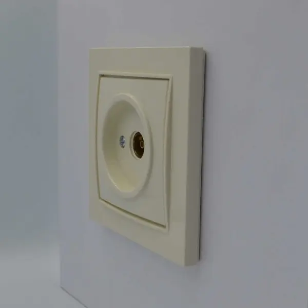 Розетка Nilson Thor кремовая TV концевая ( 27121029 ) - фото №2