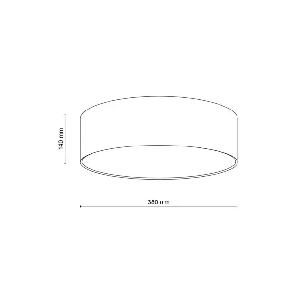 Потолочный светильник TK Lighting 1580 Rondo E27 4x15W IP20 белый - фото №1