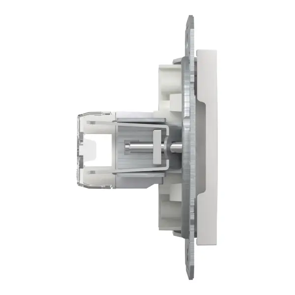 Комп'ютерна розетка RJ45 UTP cat.5e Schneider Electric Asfora без рамки біла (EPH4370121) - фото №1 Комп'ютерна розетка RJ45 UTP cat.5e Schneider Electric Asfora без рамки біла (EPH4370121) - фото №1