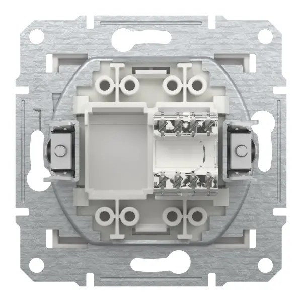 Комп'ютерна розетка RJ45 UTP cat.5e Schneider Electric Asfora без рамки біла (EPH4370121) - фото №2 Комп'ютерна розетка RJ45 UTP cat.5e Schneider Electric Asfora без рамки біла (EPH4370121) - фото №2