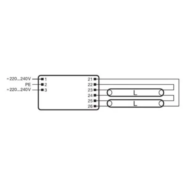 ЕПРА Osram QT-FIT 5/8 2х18-39/220-240 VS20 (4008321873903) - фото №2 ЕПРА Osram QT-FIT 5/8 2х18-39/220-240 VS20 (4008321873903) - фото №2