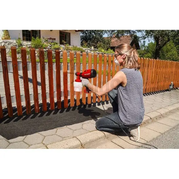 Электрический краскораспылитель EINHELL 4260010 TC-SY 500 P - фото №5 Электрический краскораспылитель EINHELL 4260010 TC-SY 500 P - фото №5