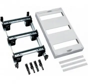 Блок Univers, 3 шини TS35 3x12 мод., для модульних апаратів, 450x250, Hager