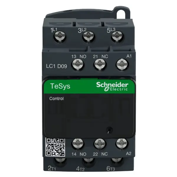 Контактор Schneider Electric LC1D09B7 3Р 9A НО+НЗ 24В 50Гц - фото №4