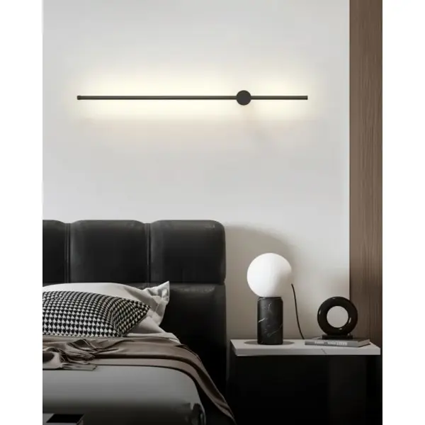 Бра, настенный светильник Kloodi WA-STICK 100 3K BK Led 1x20W IP20 - фото №3 Бра, настенный светильник Kloodi WA-STICK 100 3K BK Led 1x20W IP20 - фото №3