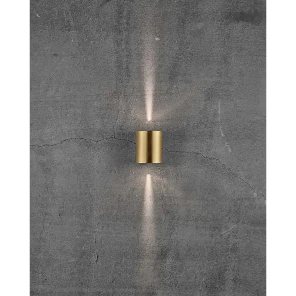 Уличный светильник Nordlux 49701035 Canto LED 2x10.6W 3000K 500Lm IP44 латунный - фото №3