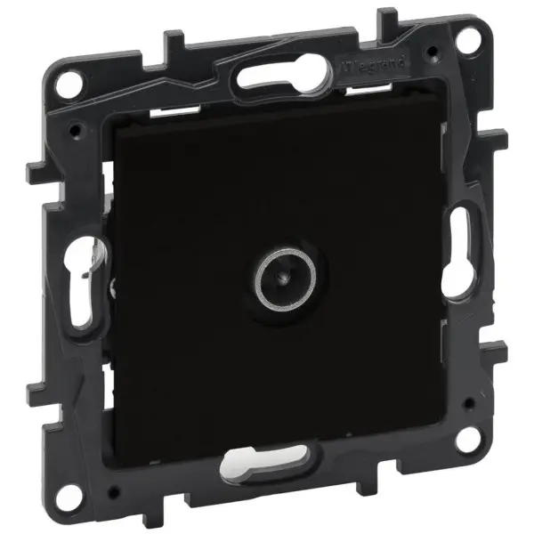 TV розетка Legrand Niloe Step звезда черная (863574)