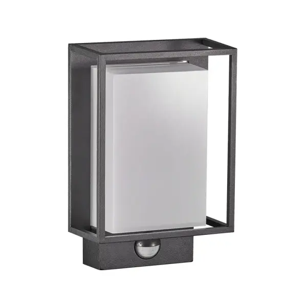 Вуличний світильник з датчиком руху Nordlux 49051503 Nestor Sensor LED 1x8W 2700K 550Lm IP44 чорний