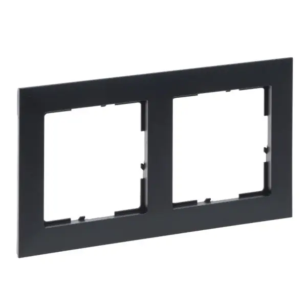 Рамка 2-постова Legrand SUNO (графіт) 721552 Рамка 2-постова Legrand SUNO (графіт) 721552