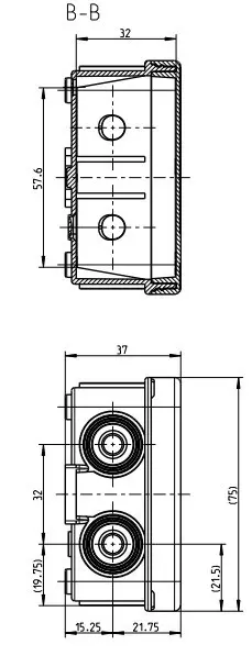 Наружная разветвительная коробка Spelsberg Sd 7 SB-L (sp33270701) IP55 - фото №3