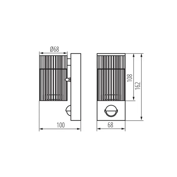 Вуличний світильник Kanlux 46202 Radilo GU10 1x11W IP44 чорний - фото №3