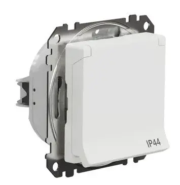 Розетка Schneider Electric Sedna Design & Elements с заземлением шторками и крышкой IP44 белая SDD211024 - фото №1 Розетка Schneider Electric Sedna Design & Elements с заземлением шторками и крышкой IP44 белая SDD211024 - фото №1