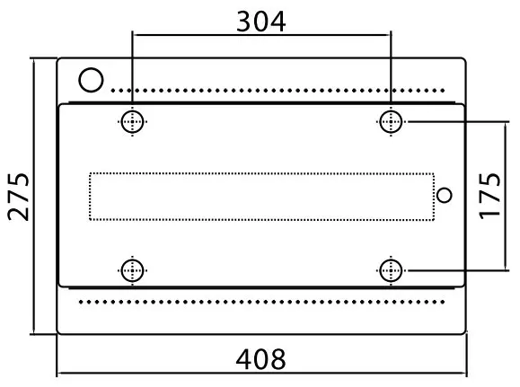 Щит настенный 18 мод. с дверцей RAL9001 Ram Base, DKC - фото №2