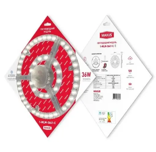 Світлодіодний модуль Maxus Led Module 36Вт 4100K Circle (1-MLM-3641-C) - фото №1