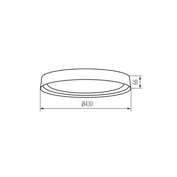 Потолочный светильник Kanlux 37318 Nifu LED 1x18W 4000K 1450Lm IP20 белый - фото №4