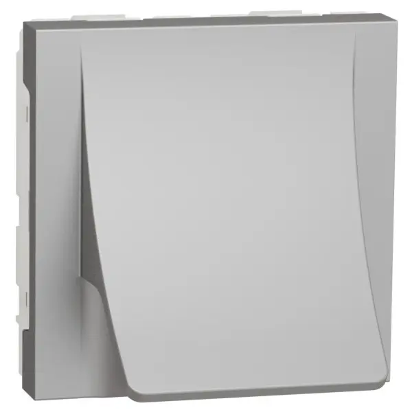 Накладка Schneider Electric NU386230 для вывода кабеля из розетки 16А 2М (алюминий) Накладка Schneider Electric NU386230 для вывода кабеля из розетки 16А 2М (алюминий)