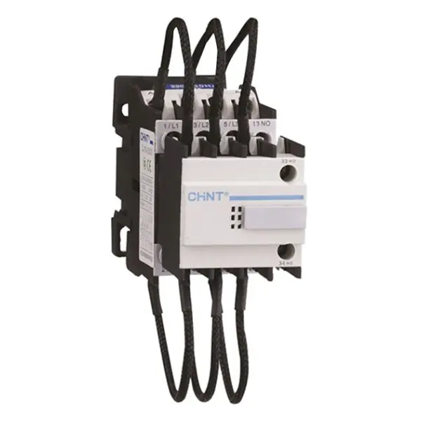 Контактор для конденсаторной установки Chint CJ19-32/11 230В 20кВар 1NO+1NC (243884)