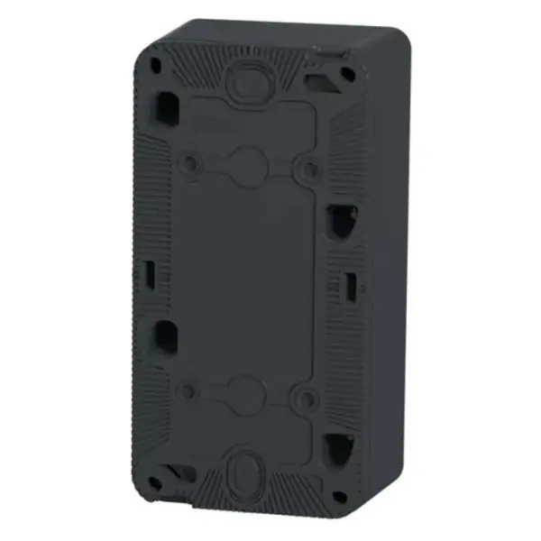 Накладний блок вимикач+розетка Schneider Electric MUR36024 із з/к IP55 (чорний) - фото №1 Накладний блок вимикач+розетка Schneider Electric MUR36024 із з/к IP55 (чорний) - фото №1