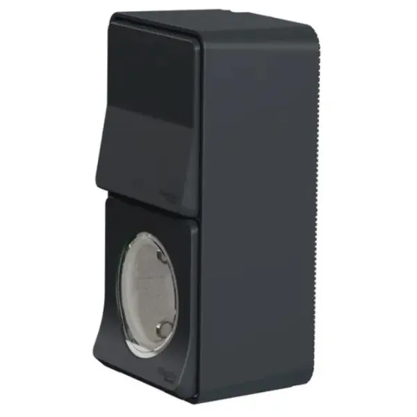 Накладний блок вимикач+розетка Schneider Electric MUR36024 із з/к IP55 (чорний) - фото №2 Накладний блок вимикач+розетка Schneider Electric MUR36024 із з/к IP55 (чорний) - фото №2