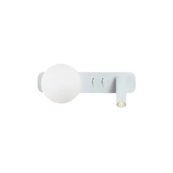 Бра, настенный светильник Kloodi WA-MERRY 310 Merry G9+Led 2x3W 3000K IP20 Wh Бра, настенный светильник Kloodi WA-MERRY 310 Merry G9+Led 2x3W 3000K IP20 Wh