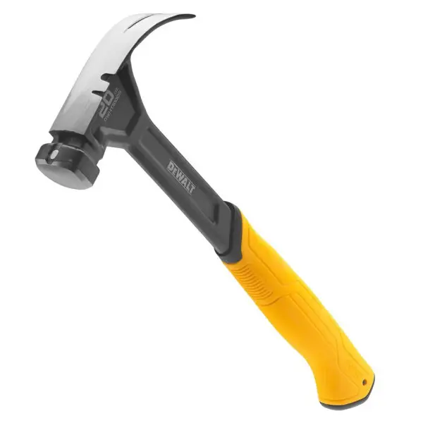 Суцільнометалевий молоток DeWALT DWHT51009-0 Curve-Claw 355мм з загнутим цвяходером - фото №1