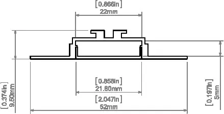 LED-профіль KLUS OPAC-30, 1 метр - фото №6 LED-профіль KLUS OPAC-30, 1 метр - фото №6