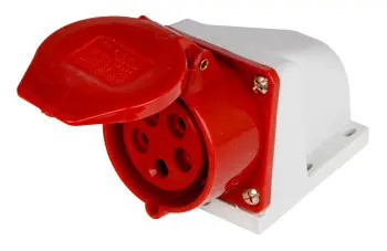Стационарная силовая розетка E.Next e.socket.pro.5.32 5п 32А 380В (p012008) Стационарная силовая розетка E.Next e.socket.pro.5.32 5п 32А 380В (p012008)