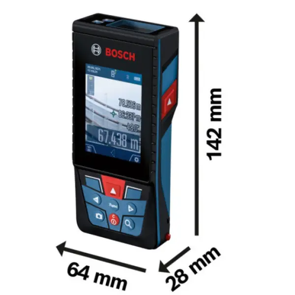 Лазерный дальномер Bosch GLM 150-27 C (0601072Z00) - фото №2 Лазерный дальномер Bosch GLM 150-27 C (0601072Z00) - фото №2