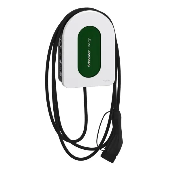 Зарядна станція Schneider Electric EVH5A07N2C5 1P+N Type2 32A 7,4кВт з вбудованим кабелем 5м